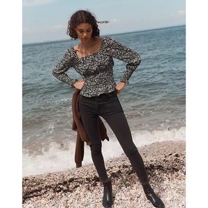 Madewell 10” High-Rise Skinny Jeans in Starkey Wash